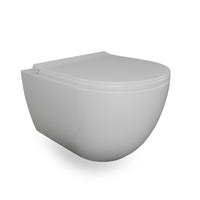 Compact rimless toilet pack