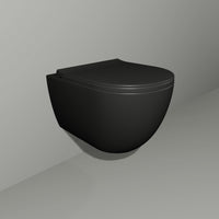 Compact rimless toilet pack