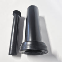 Compact rimless toilet pack