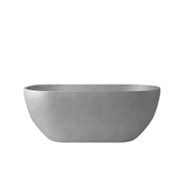 Concrete freestanding bath