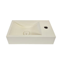 Concrete mini washbasin