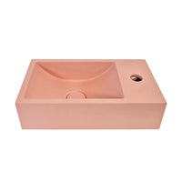 Concrete mini washbasin