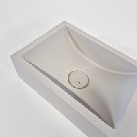 Concrete mini washbasin