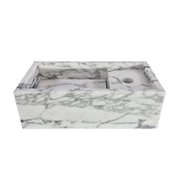 Plate fontein Arabescato Corchia 40