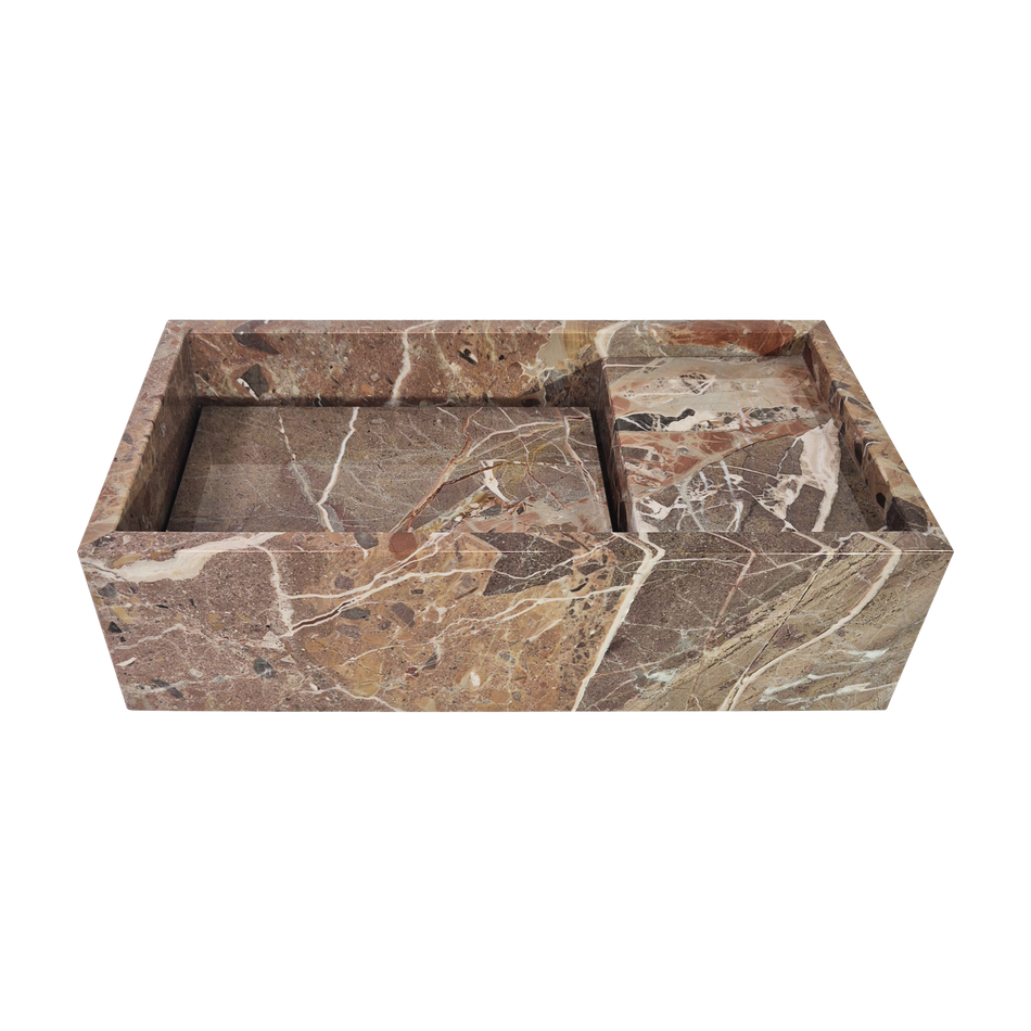 Plate fontein Breccia di Arzo 50