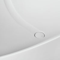 Drift free standing bath tub