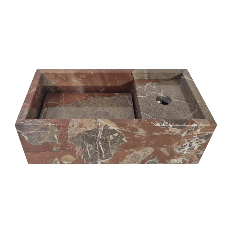 Plate fontein Breccia di Arzo 40