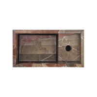 Plate fontein Breccia di Arzo 40