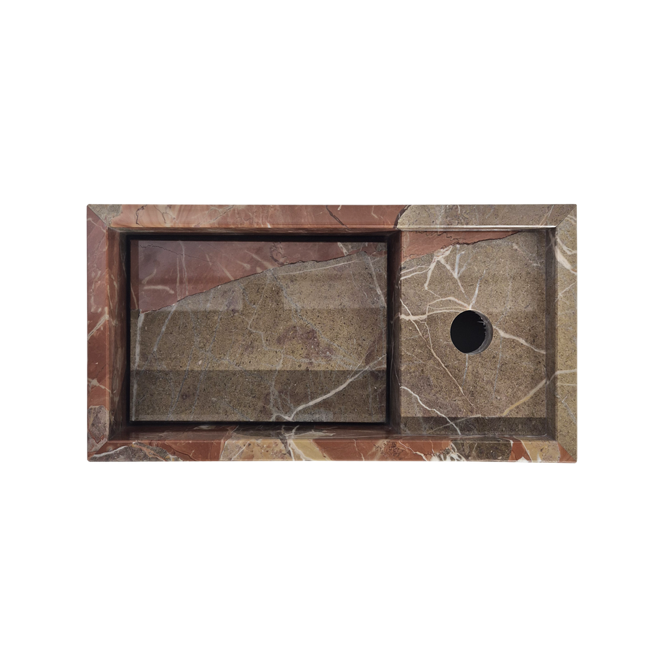 Plate fontein Breccia di Arzo 40