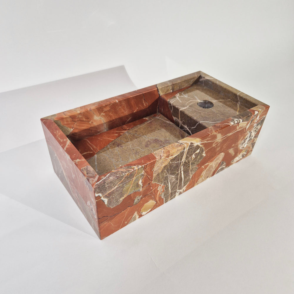 Plate fontein Breccia di Arzo 40