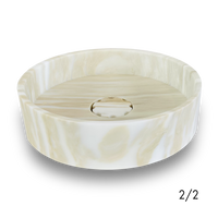 Rocky rond Calacatta Luccicoso