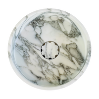 Rocky rond Arabescato Corchia