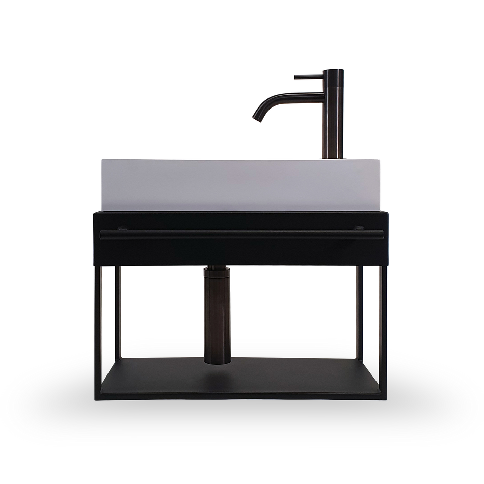 Steel fonteinmeubel