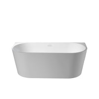 Acrylic back to wall bath Type 01
