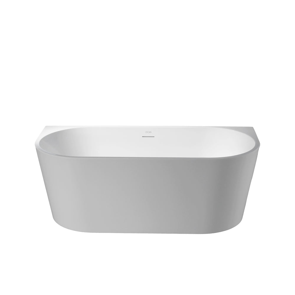 Acrylic back to wall bath Type 01