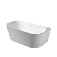 Acrylic back to wall bath Type 01