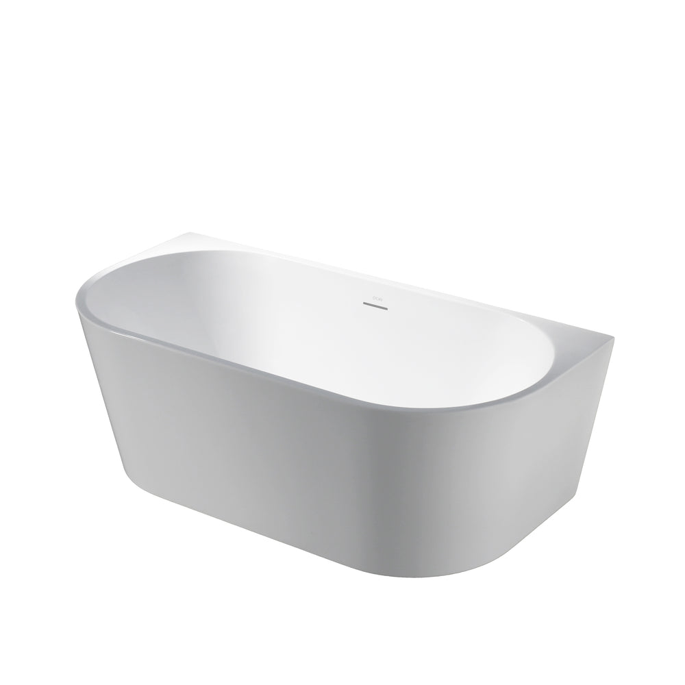Acrylic back to wall bath Type 01