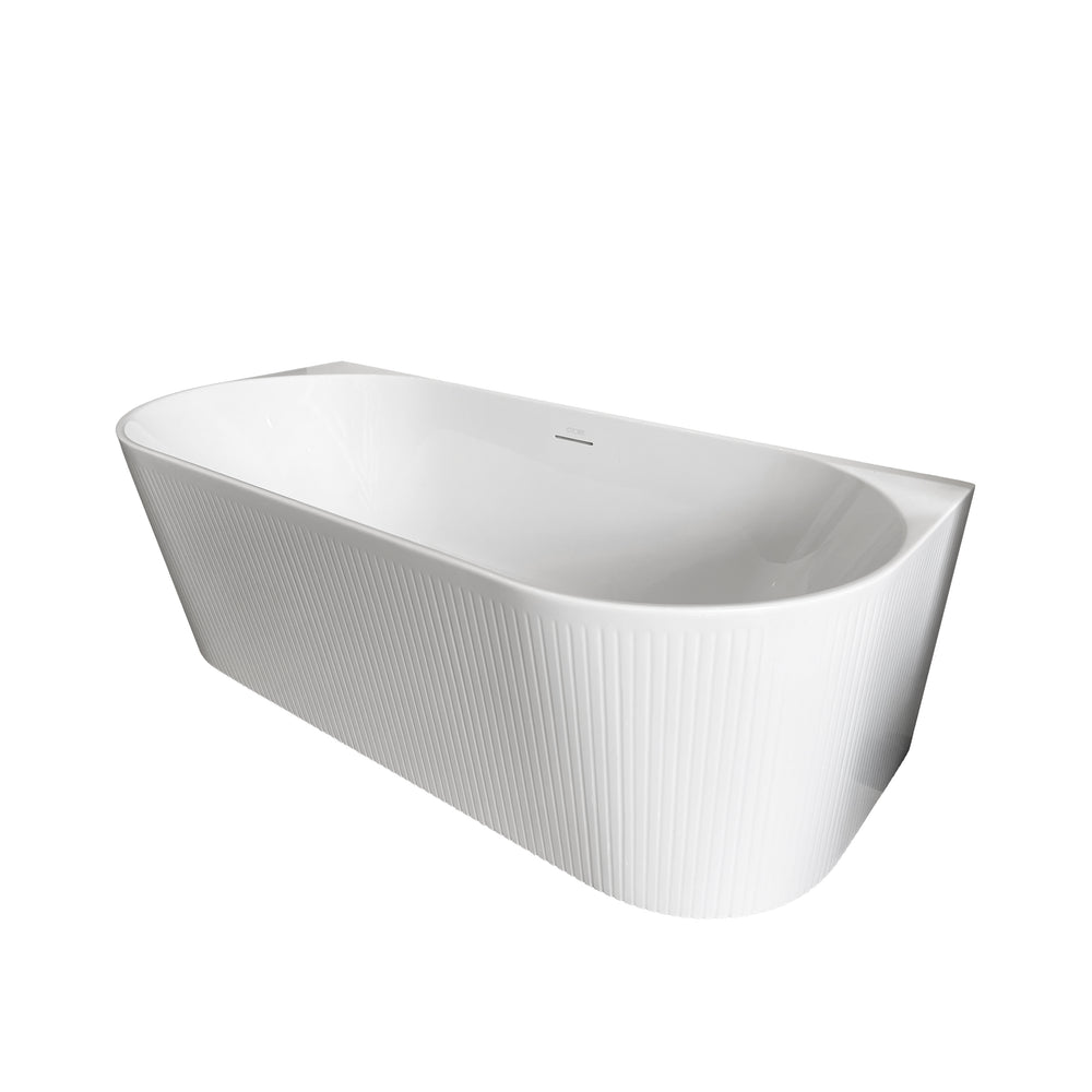 Acrylic back to wall bath Type 05