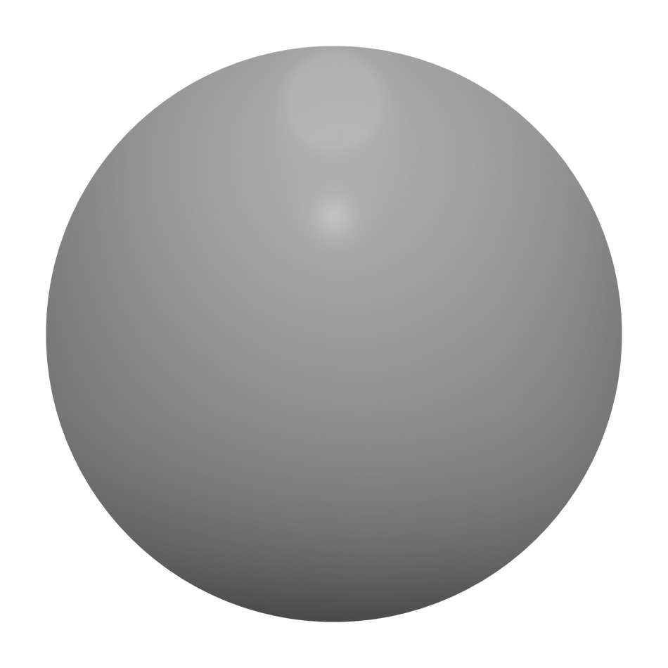 Simple round mirror