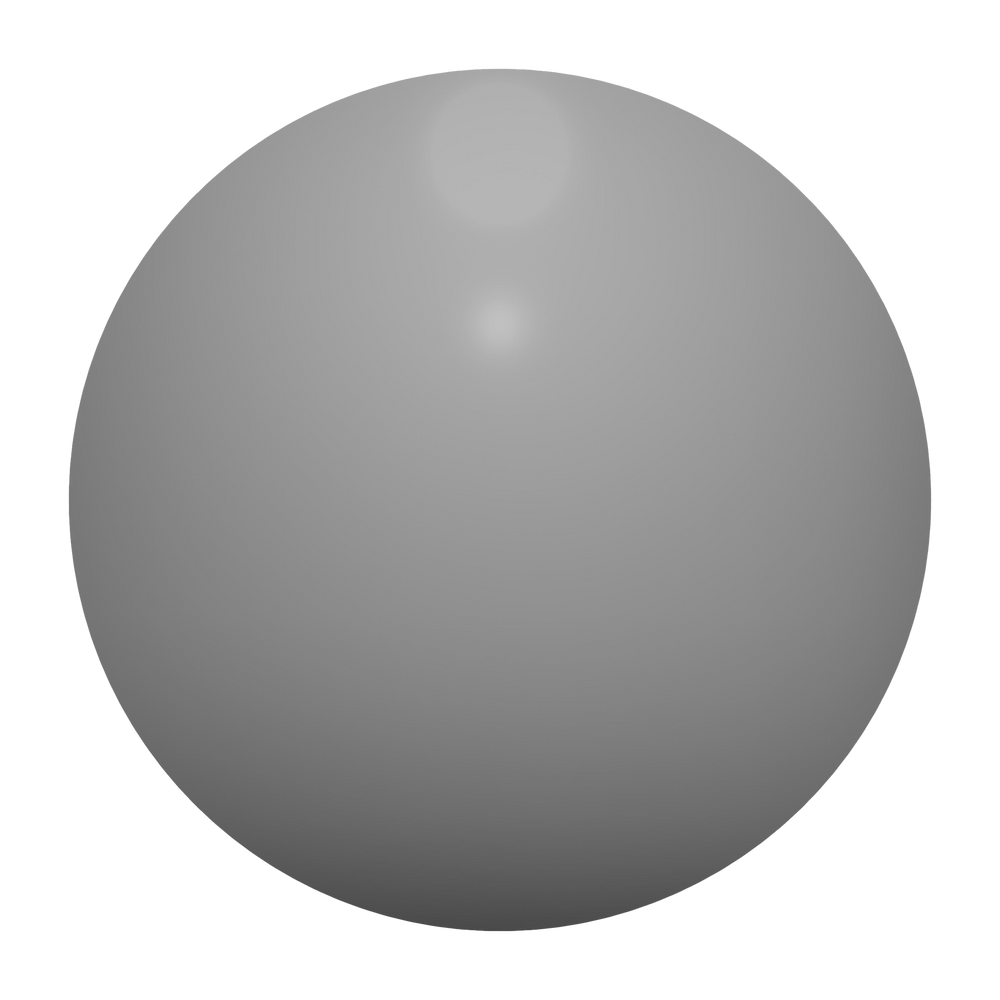 Simple round mirror