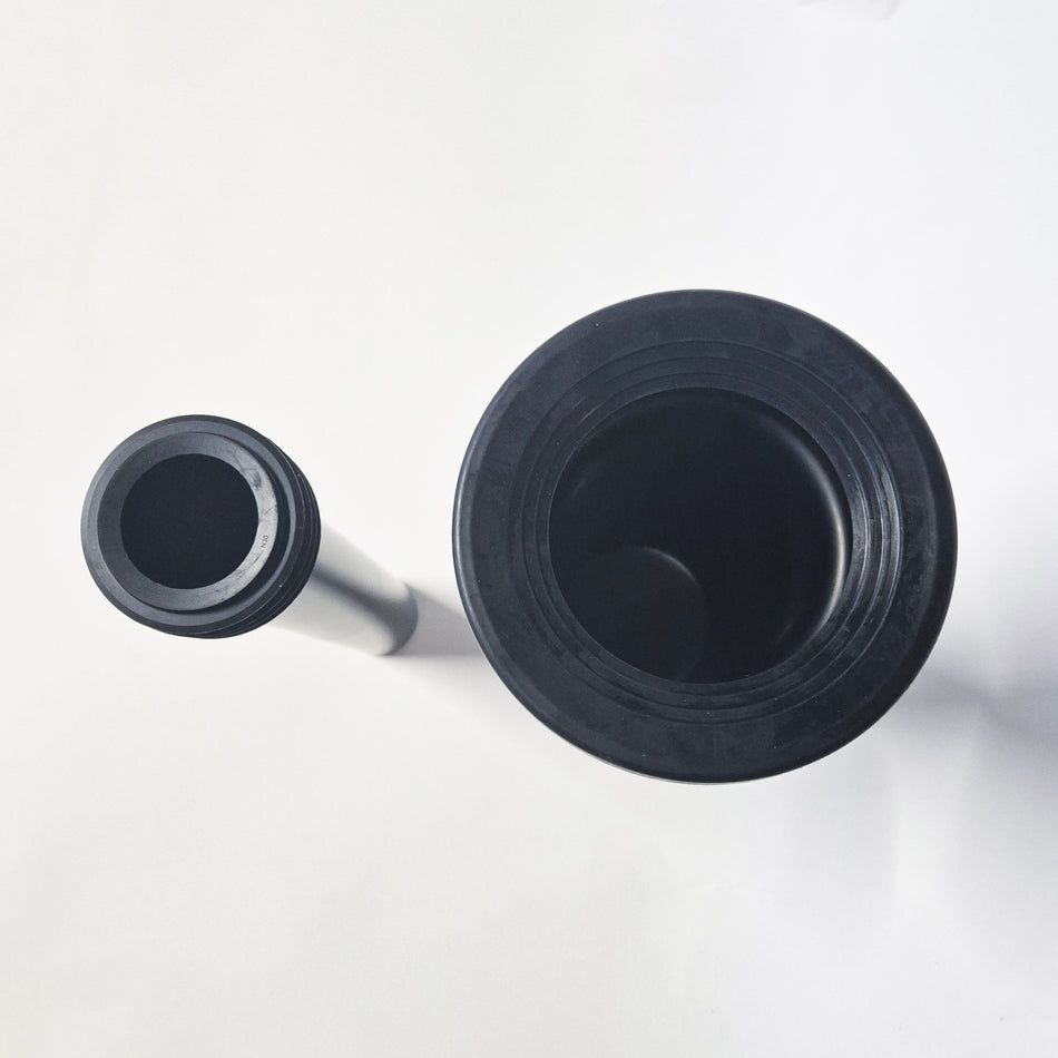 Compact rimless toilet pack