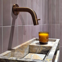 Tuvalu fonteinkraan, wandmontage