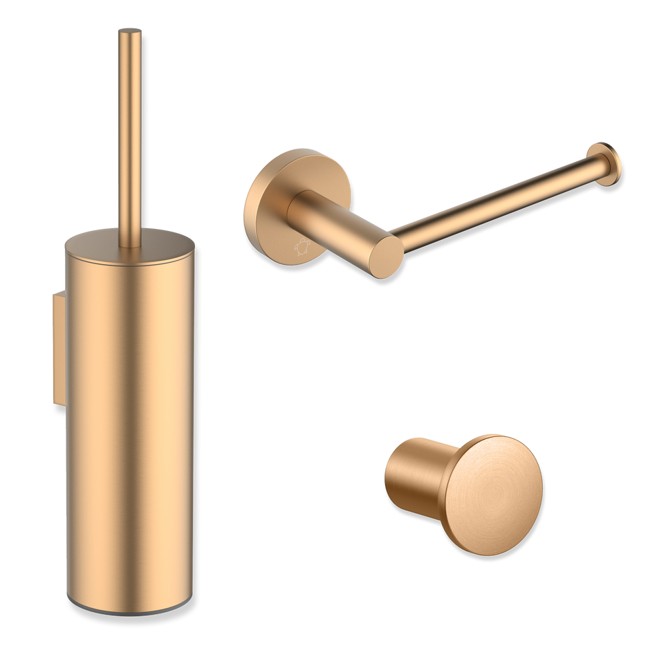Tuvalu toilet accessory set