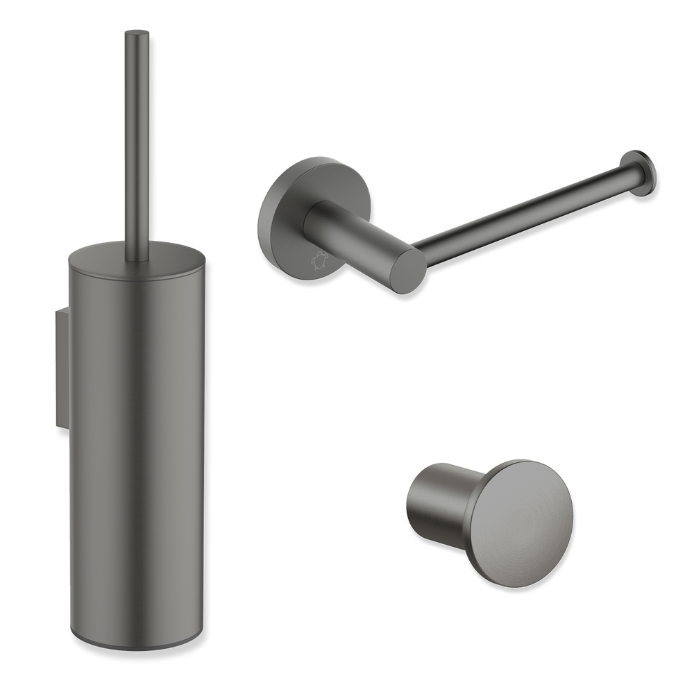 Tuvalu toilet accessory set